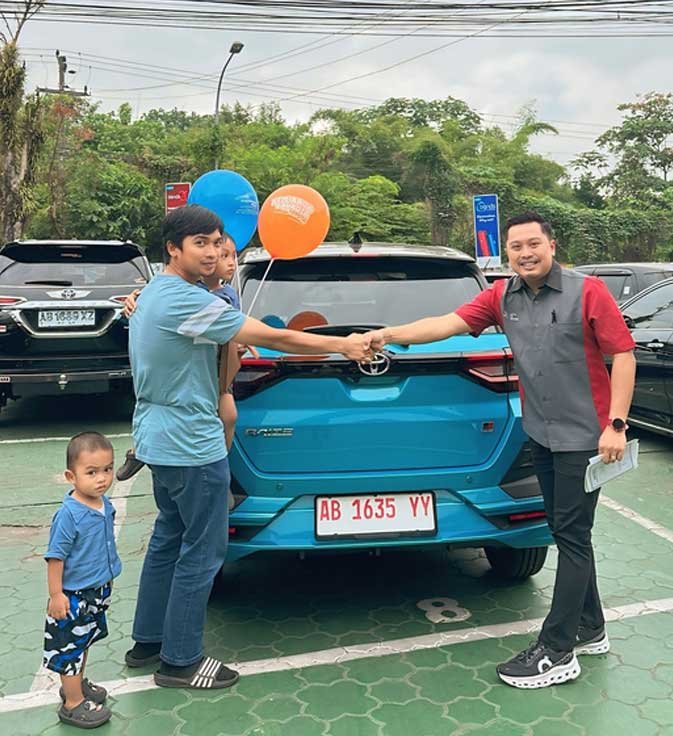 Serah terima Toyota Raize - Nasmoco Mlati Sleman